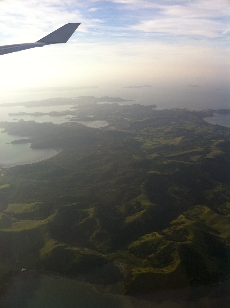 001c.First glimpse of NZ from Air New Zealand Flight 005 inbound