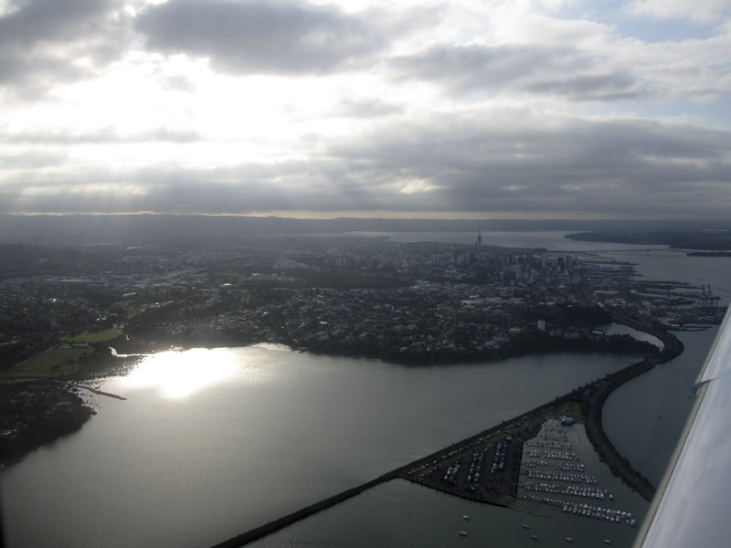102.Hobson Bay, E side of downtown Auckland, looking W