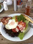 073.The NZ BLATE (Bacon, Lettuce, Avacado, Tomato & Egg.  Lunch in Pauanui, NZ