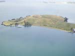 100.Browns Island, NZ (W of Auckland, looking NE), Motuihe Island behind